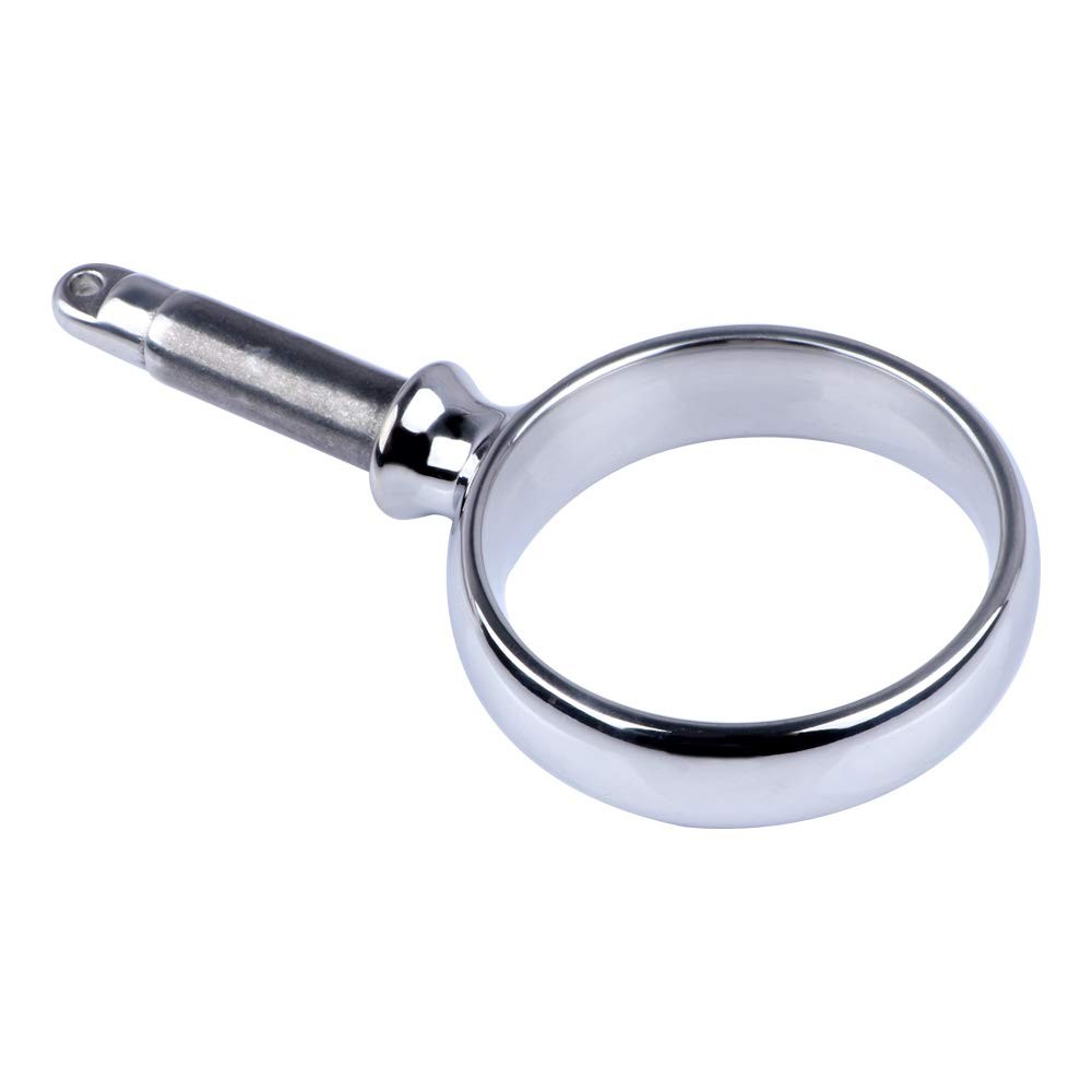 Hoffen Boat Stainless Steel Oarlock Socket Side Mount Rowlock Paddle silver