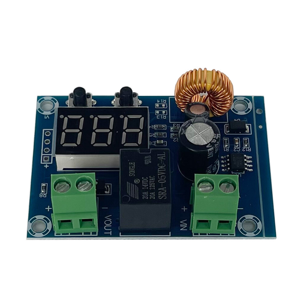 2X DC 12V-36V Battery Low Voltage cut off On Switch Controller Protection Module