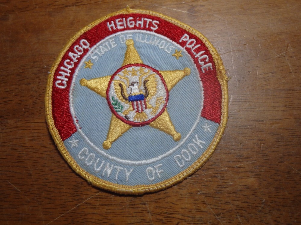 CHICAGO ILLINOIS EARLY ISSUE  OBSOLETE  PATCH BX H #4