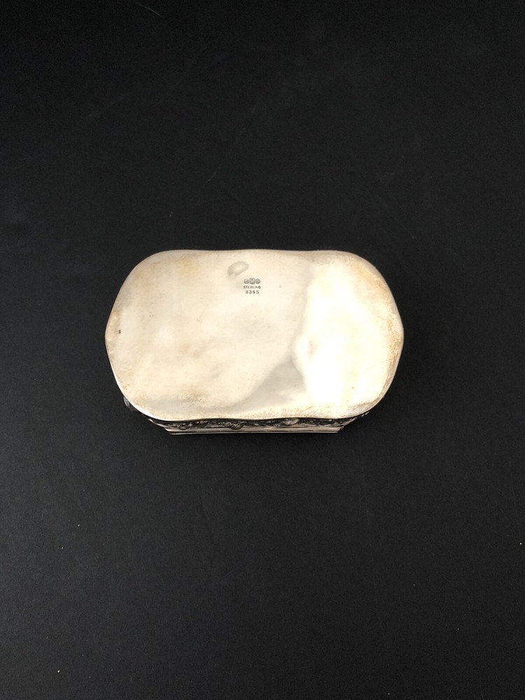 Antique Gorham Chantilly Sterling Silver Velvet Lined Box