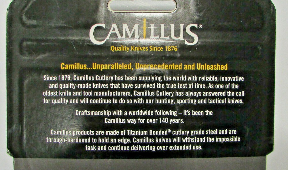 Camillus Captor Titanium Multi Tool, with 12 Tools, New