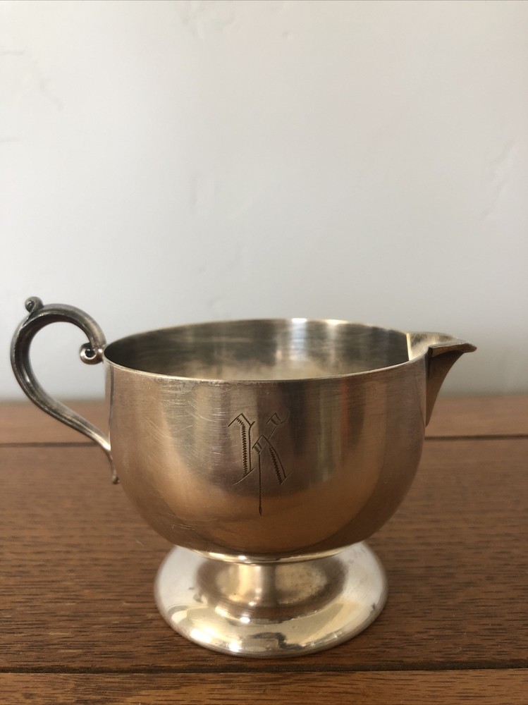 Benedict Silver Plate Creamer 62J, EPN5BMM