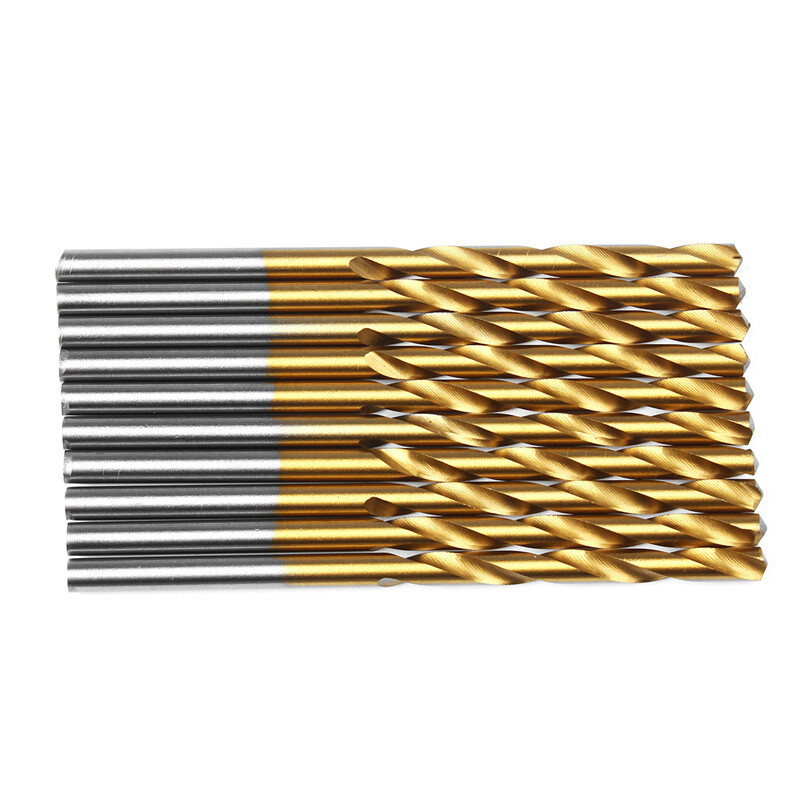 105Pcs Drill Bit Set 1/16"-3/8" HSS Titanium Multi Drill Bits Twist Metal Tools