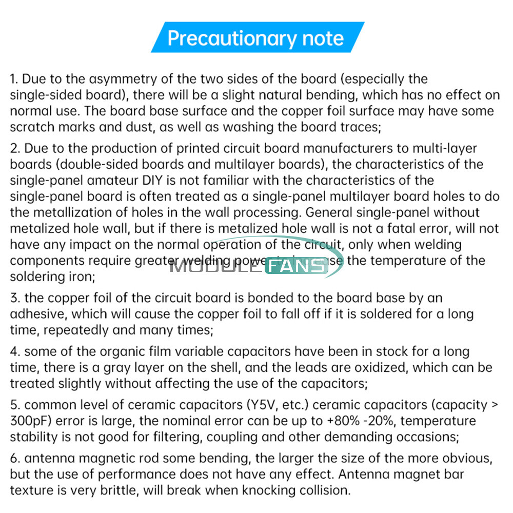 525~1605kHz Medium Wave AM Radio Transmitter DIY Circuit Board Radio Module 6V