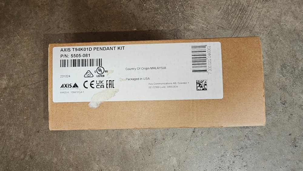 AXIS T94K01D Pendant Kit