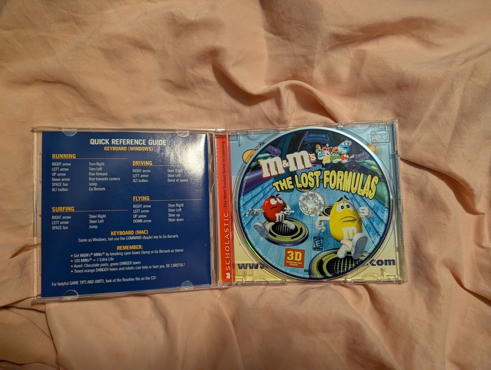 M&M's The Lost Formulas 3D Early Learning Mathematics Mars CD-ROM (2000) Win/Mac