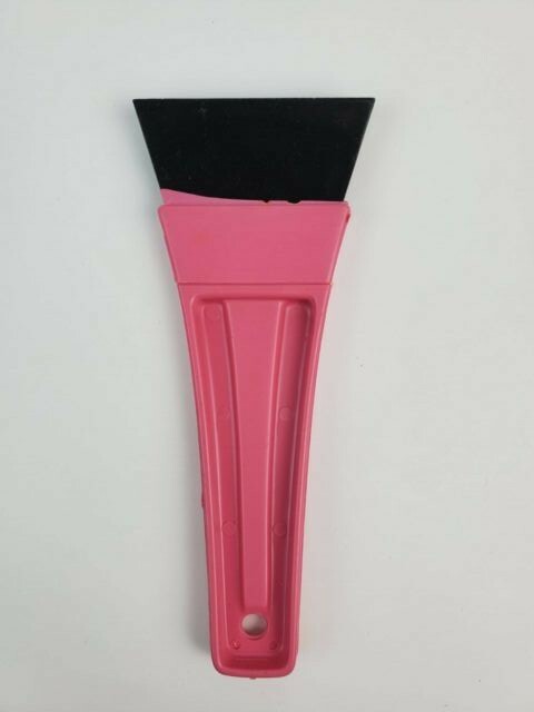 Masters 10" Ice Scraper Pink 3" blade USA Made - Fixed Blade
