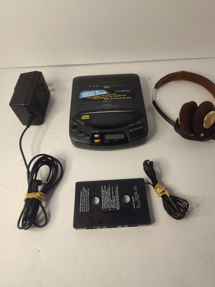 Fisher Opti Trac Compact Disc Player PCD-5 w/Electronic Equalization System Work