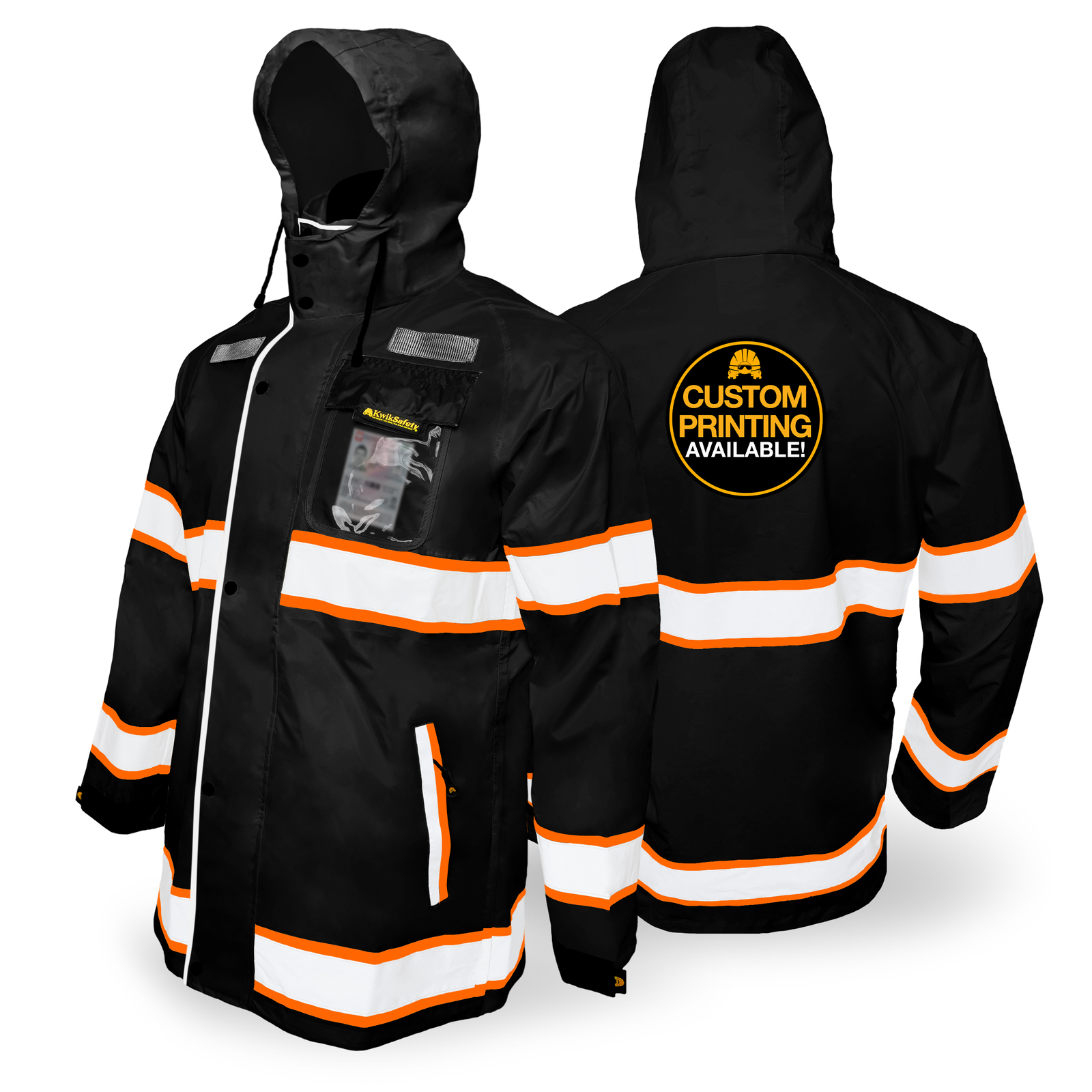 KwikSafety BLACK TORRENT Safety Jacket
