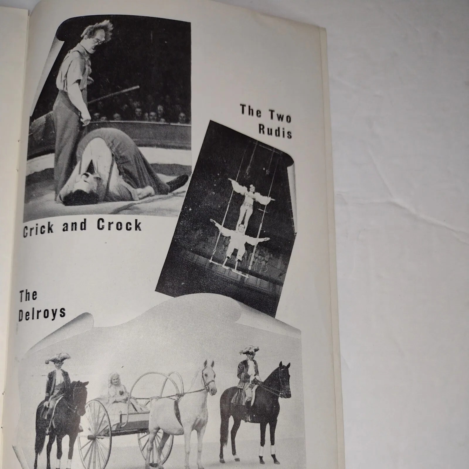 Vintage 1947 Bertram Mills Circus 12-page Program/Booklet for Great Britain Tour