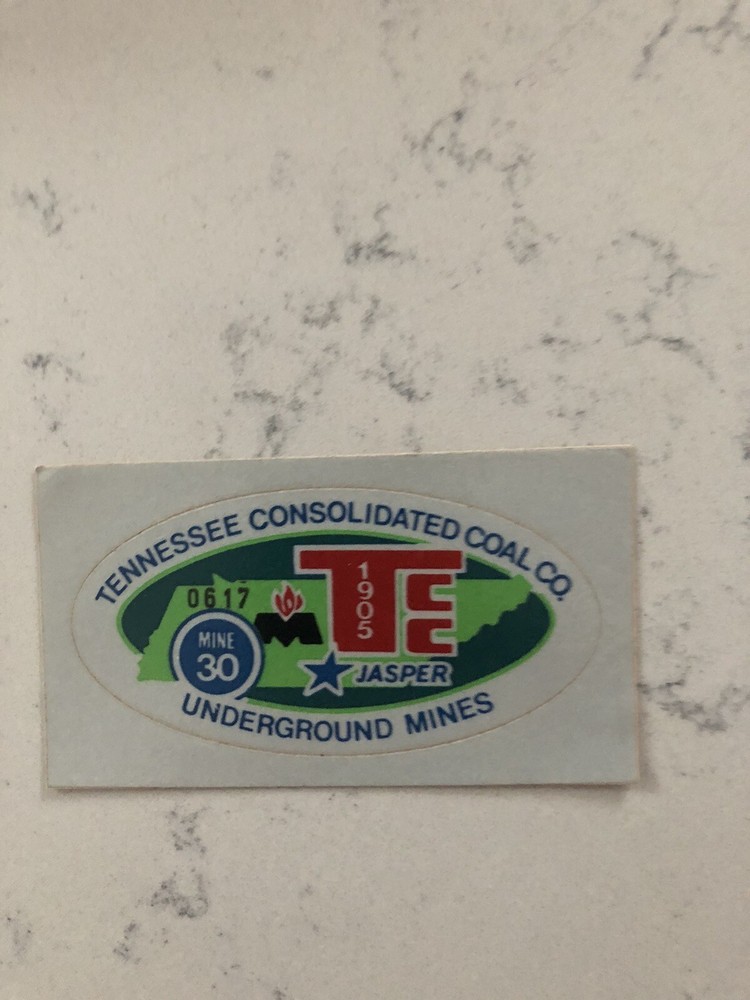 coal mining stickers nice older coal company