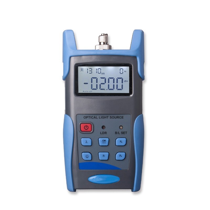 Handheld Optic Light Source SM/MM Optical Fiber 1310/1550nm Ftth Light Source
