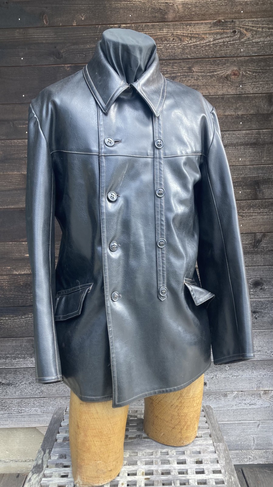 REPLICA Imperial Russian aviator's/submariner's (imitation) leather jacket