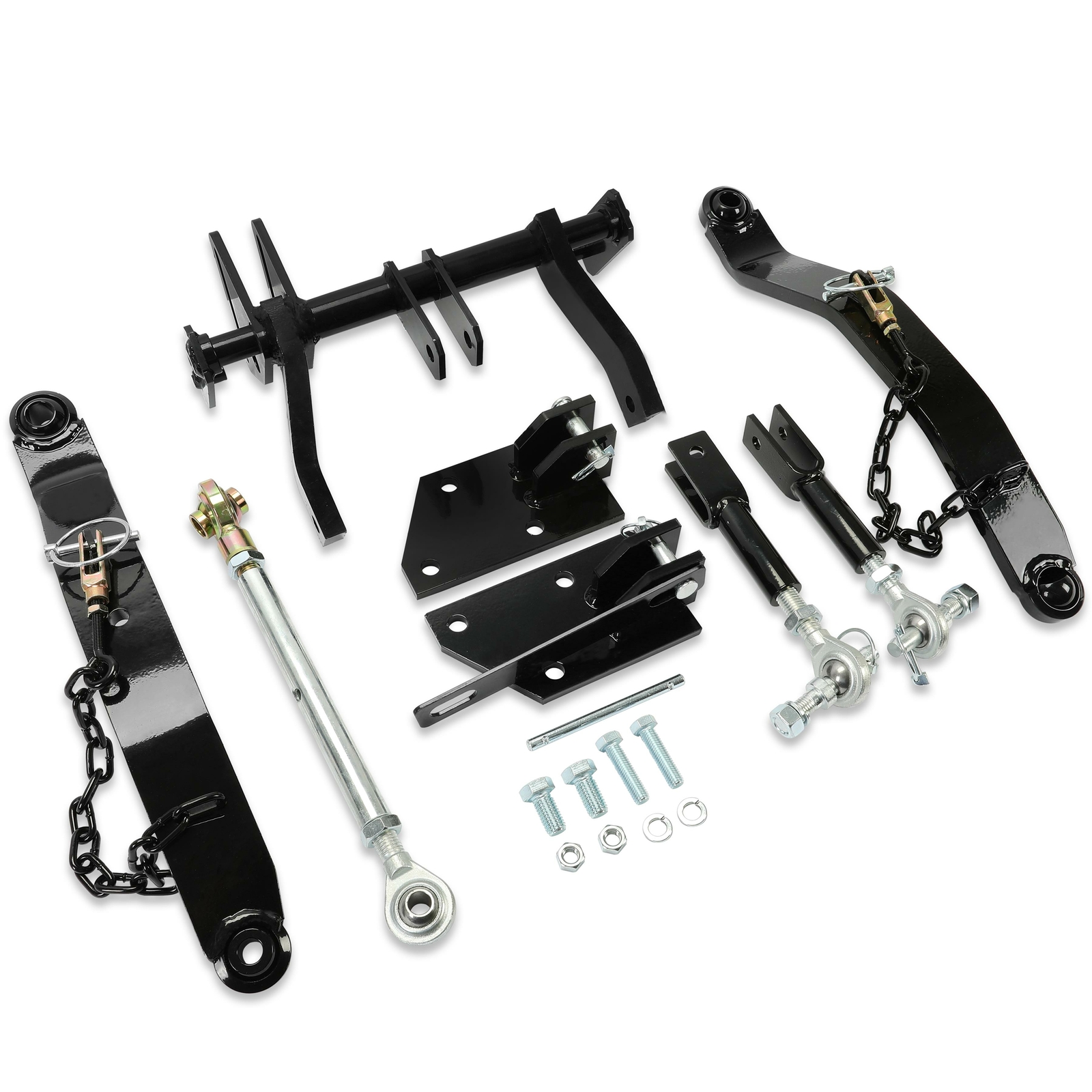 For John Deere 316 318 322 330 332 420 430 Powder Coated 3 Point Rear Hitch Kit