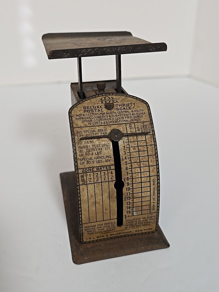 Vintage Postal Deluxe Thrifty Postage Scale