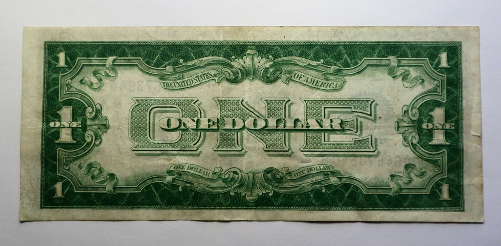 1928 A 1$ SILVER SERTIFICATION NOTE LARGE NOTE