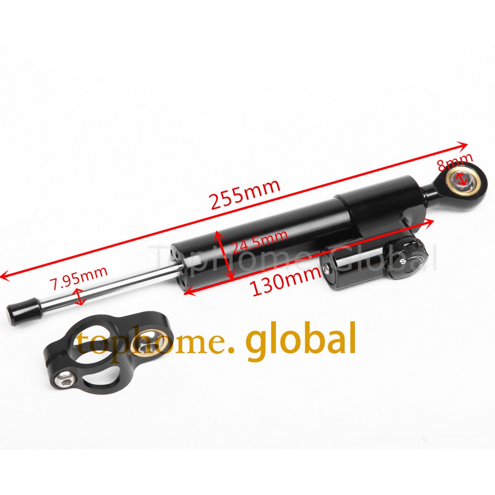 US Universal CNC Steering Damper Stabilizer Linear Reversed Safety Control