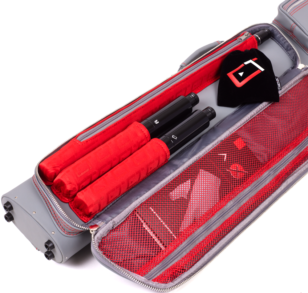 Cuetec 2x4 Gray Pro Line Hard Cue Case