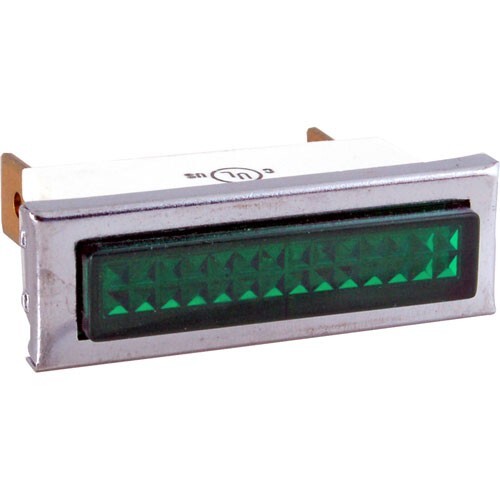 Green Rectangle Filter Pan Indicator Light 807-1275, 8071275, FM807-1275