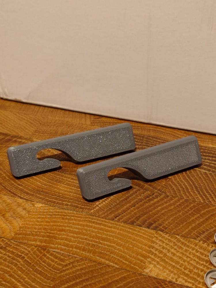 Rover SD1 Parcel Shelf Brackets - Reproduction Set - Grey