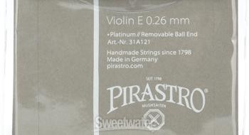 Pirastro Perpetual Violin String Set - 4/4 Size Removable Ball-end E