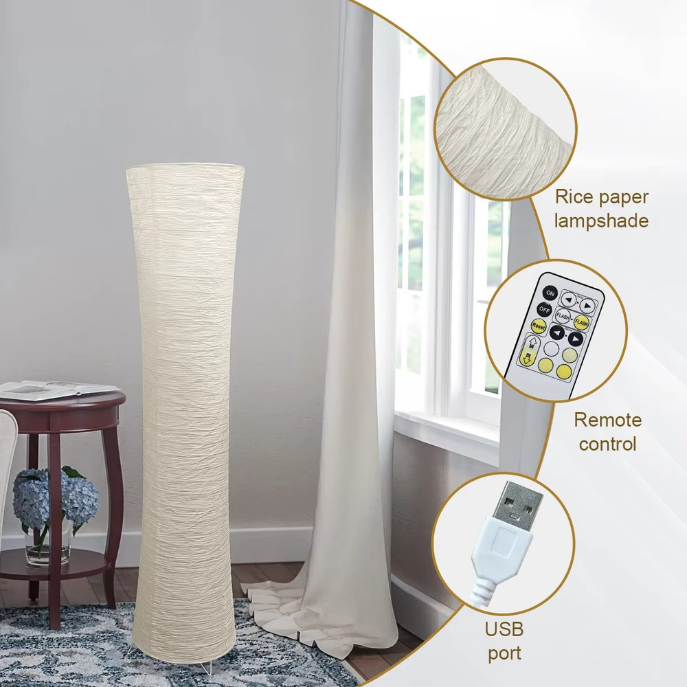 Paper LED Floor Lamp