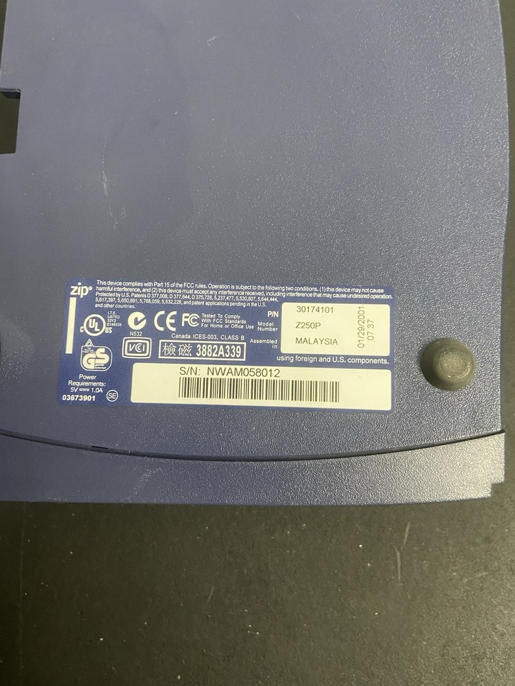 Iomega Zip250 External