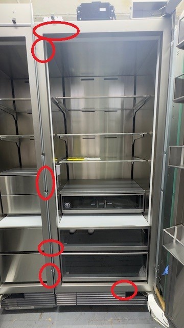 Dacor Contemporary DRZ18980LAP/DRR30980RAP Panel Ready Freezer/Column