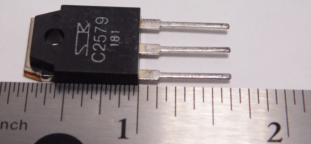 2SC2579 / C2579 / TRANSISTOR / TO3PN / 2 PIECES (qzty)