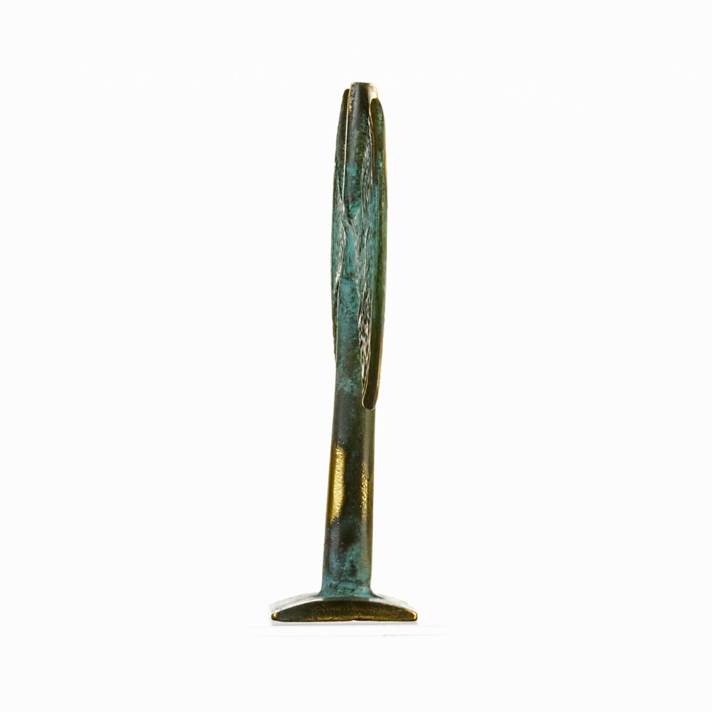Minoan Double Axe Labrys Ancient Greece Solid Bronze 4.7"