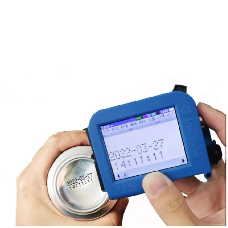 Plastic bag QR code printer, handheld date mini inkjet printer