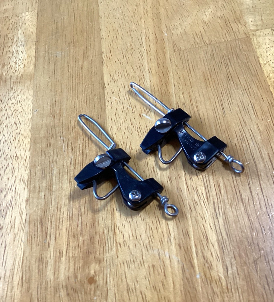 TWO (2) Blacks Downrigger/Outrigger Releases