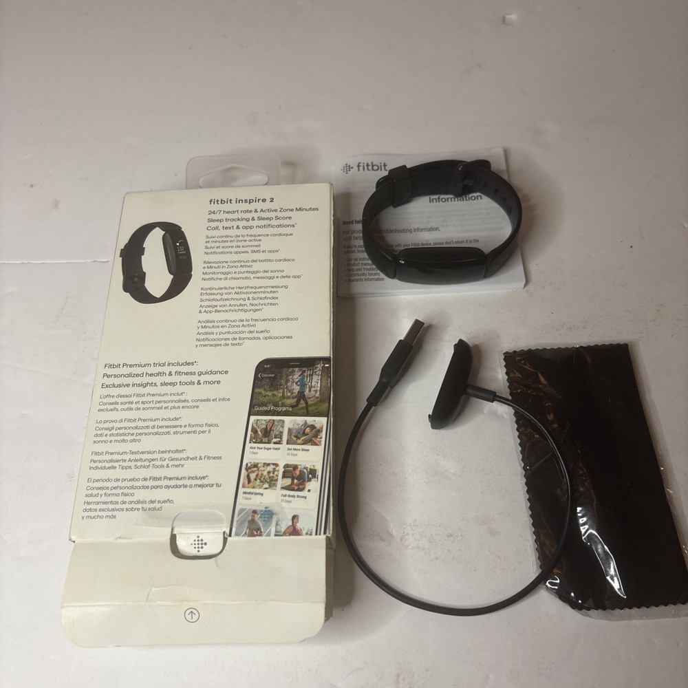 fitbit inspire 2 new/opened Box