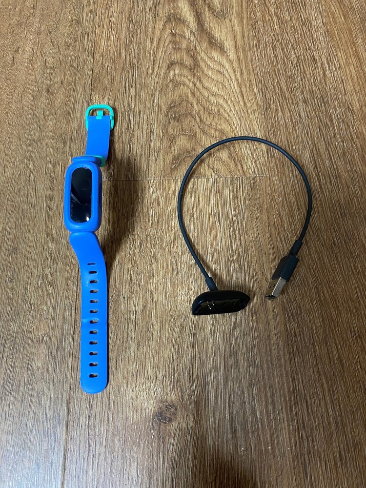 Fitbit Inspire 2 Activity Tracker Blue Band w/ Charging Cable