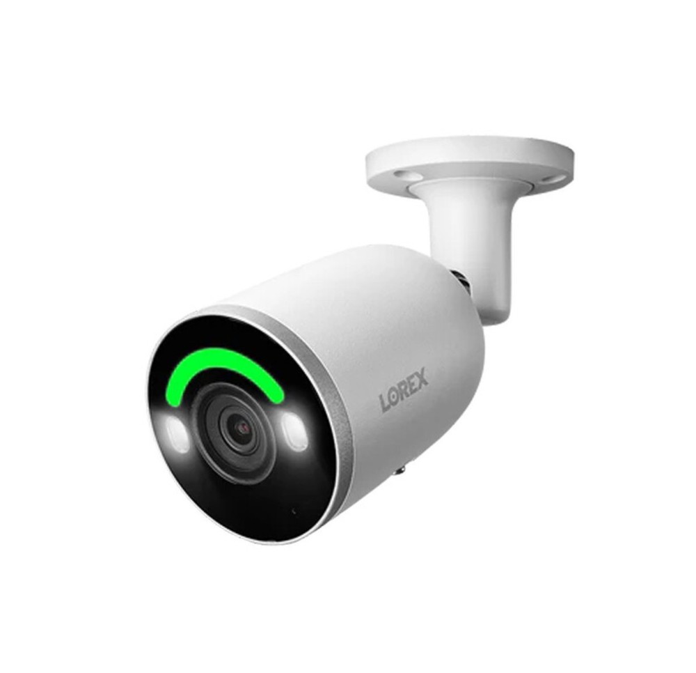 Lorex 4K IP POE Wired Bullet Security Camera Smart Security Lighting E894AB