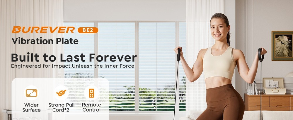 Burever Vibration Plate Exercise Machine