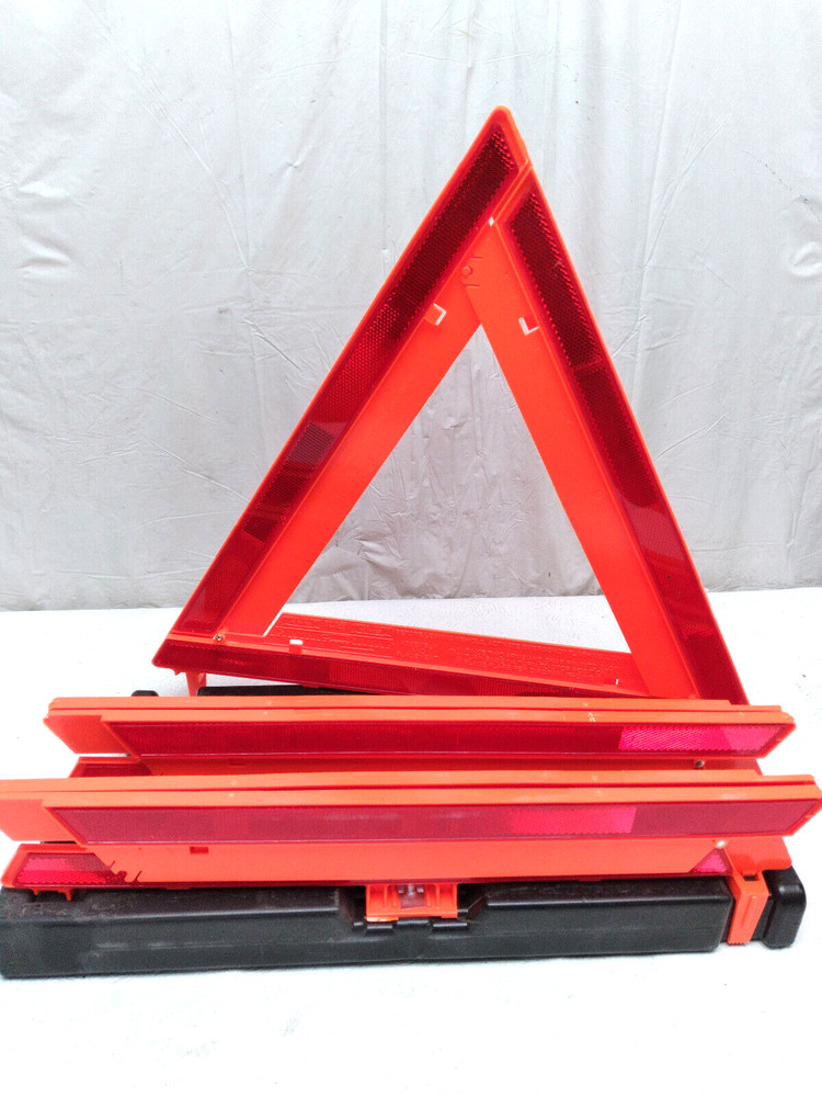 James King Co. Warning Triangle Kit Model 1005 - USED