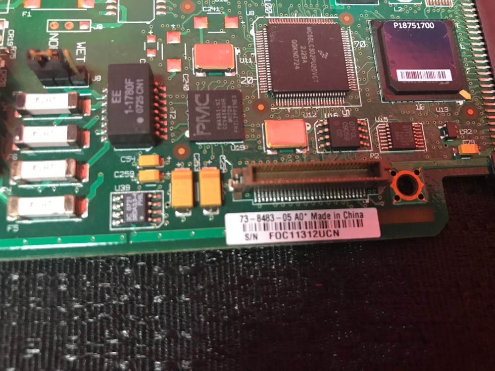 Genuine Cisco VWIC2-1MFT-T1/E1 Multiflex Trunk Voice WAN Interface Module Card