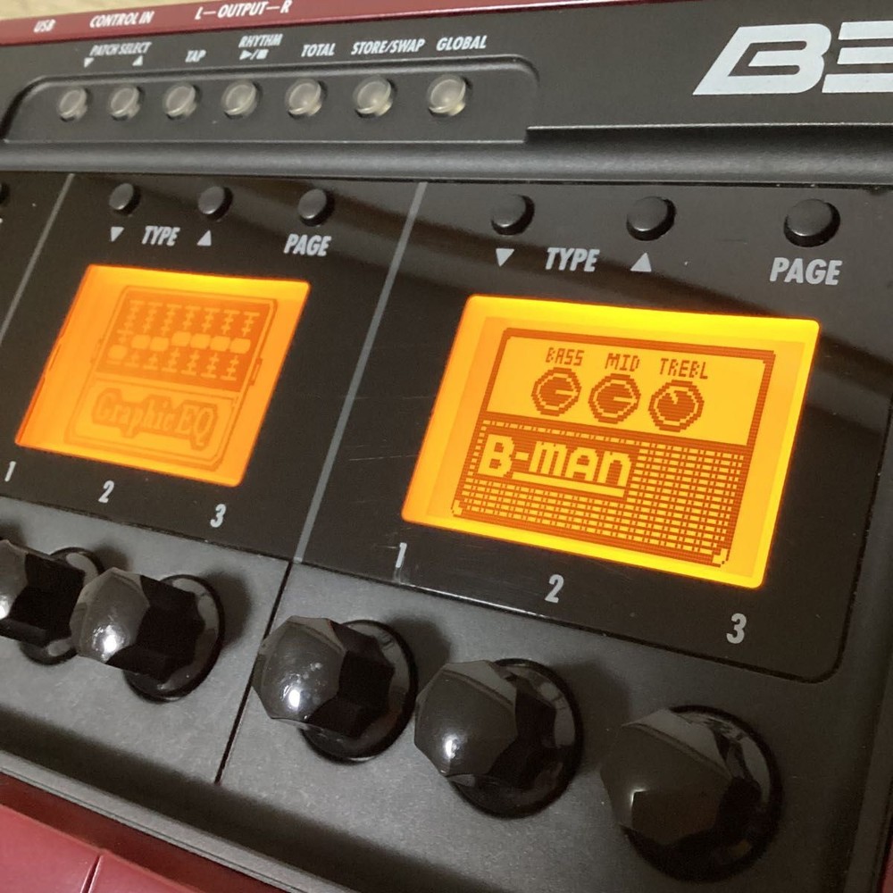 ZOOM B3 bass multi-effector