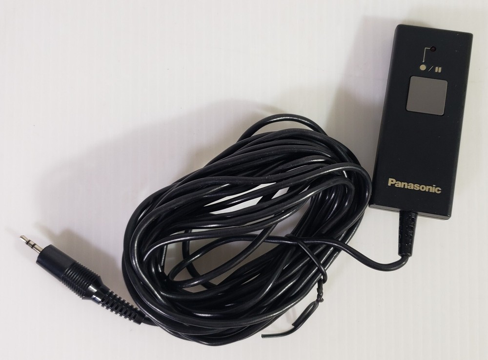 Vintage Panasonic Pause Remote Control Unit Video Camera VW-RM1E UNTESTED