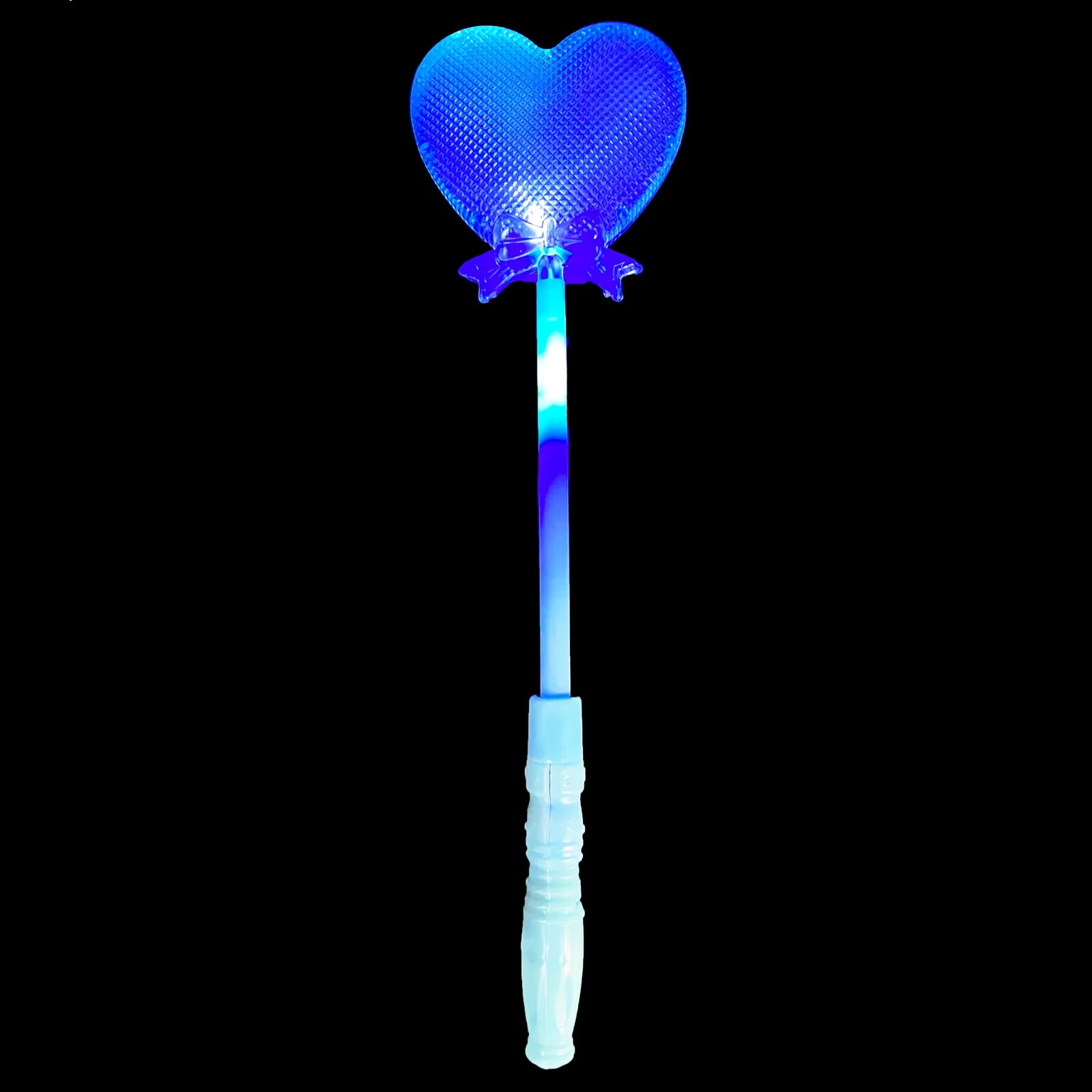 LED Heart Wands Flashing light up Magic stick Multi Color Flashing 12 pks