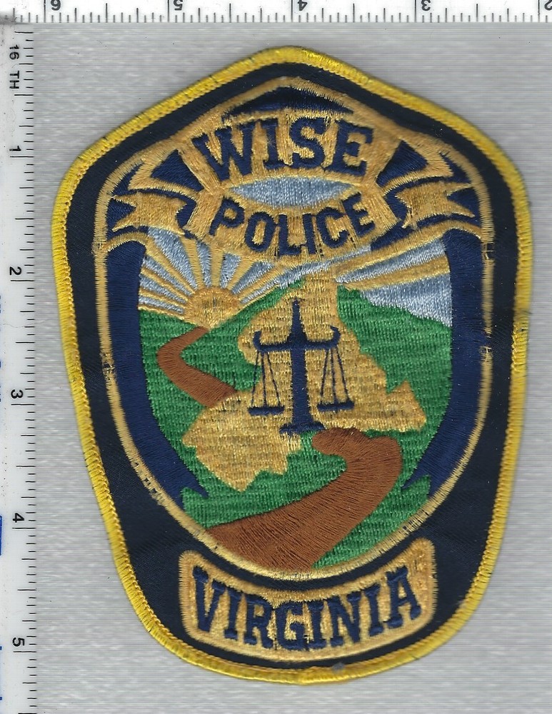 Wise Police (Virginia) Uniform Take-Off Shoulder Patch