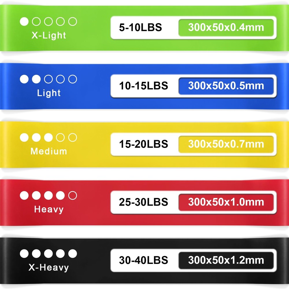 Resistance Bands for Working Out, Exercise Multicolor