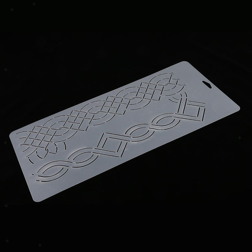 Plastic Drawing Template Stencil For Quilting Embroidery