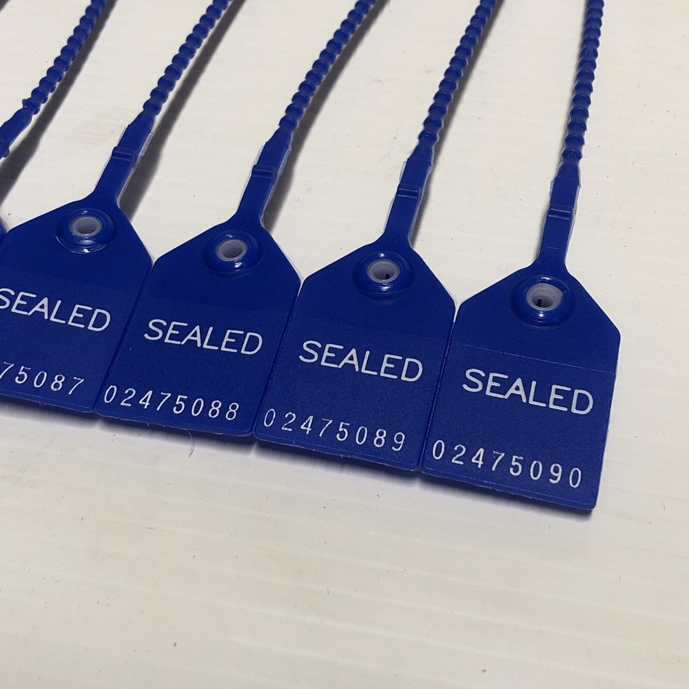 1000- Pull-Tight Security Seals Numbered (C3AFL)