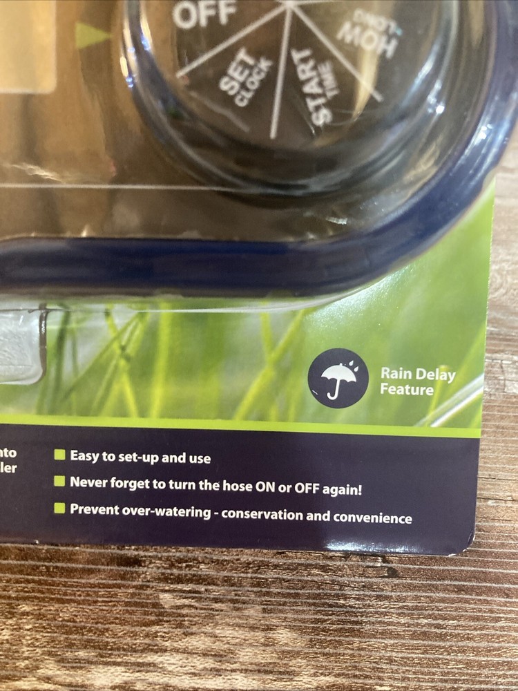 Ray Padula 1-Zone Programmable Electronic Sprinkler Timer for Yard Garden Hose