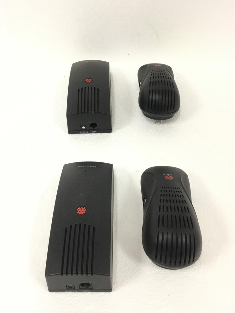 4x POLYCOM AVAYA 2301-06415-601 E Interface Module w/Wall Module 220116020-601 F