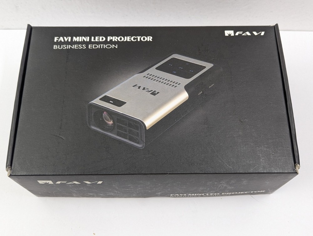 FAVI Mini LED Projector Business Edition