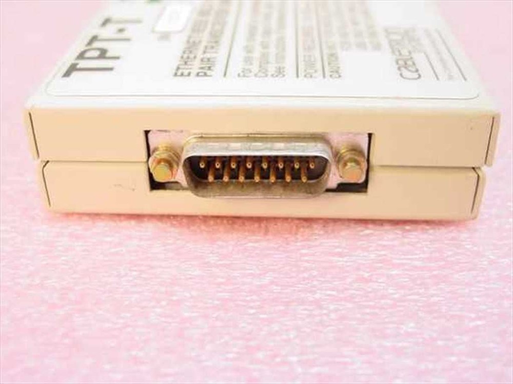 Cabletron TPT-T Ethernet Network Adapter Twisted Pair Transceiver with Lanview