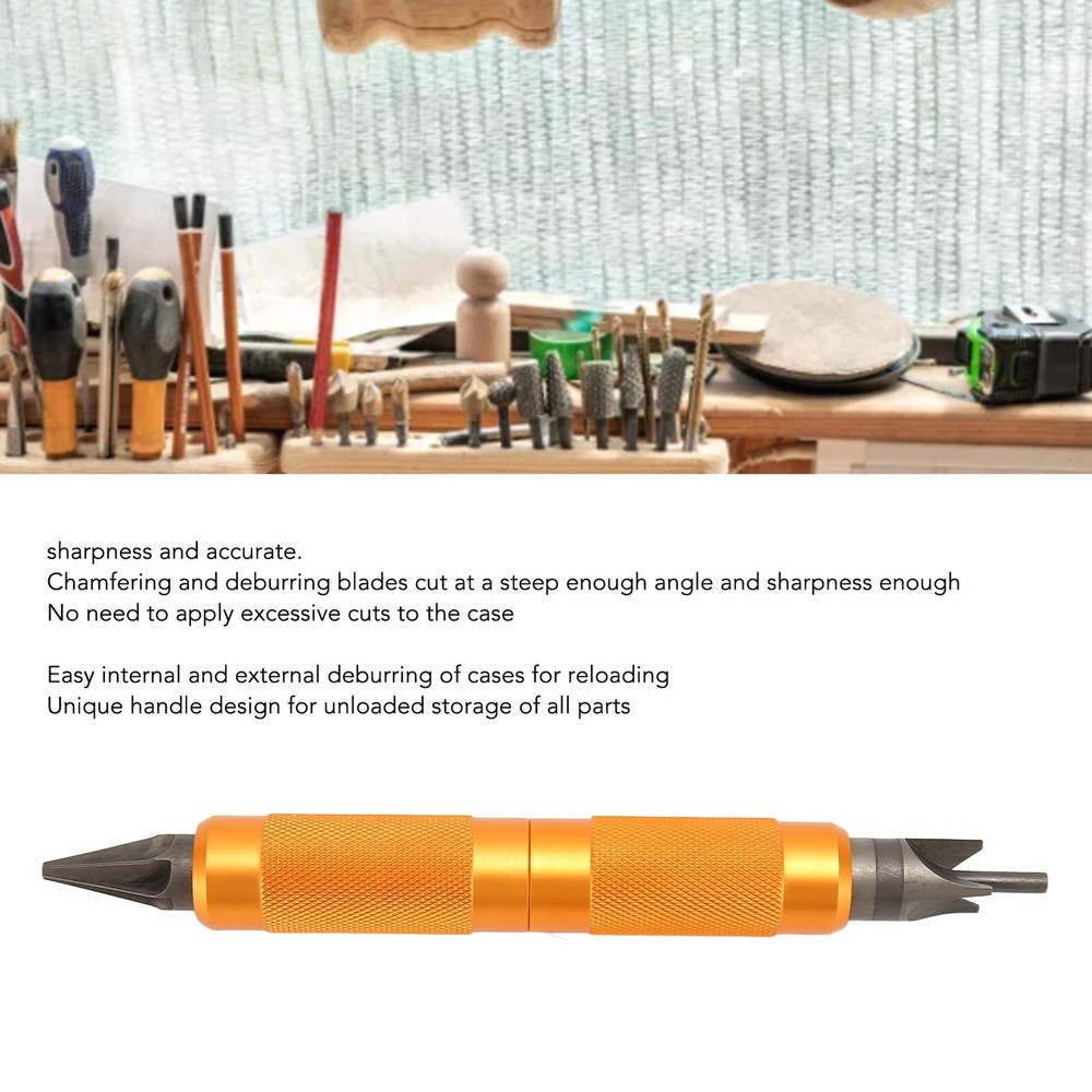 Double Ended Case Prep Multitool Case Chamfer Reloading Essential Tools